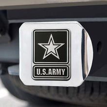 Load image into Gallery viewer, U.S. Army Hitch Cover (Chrome)