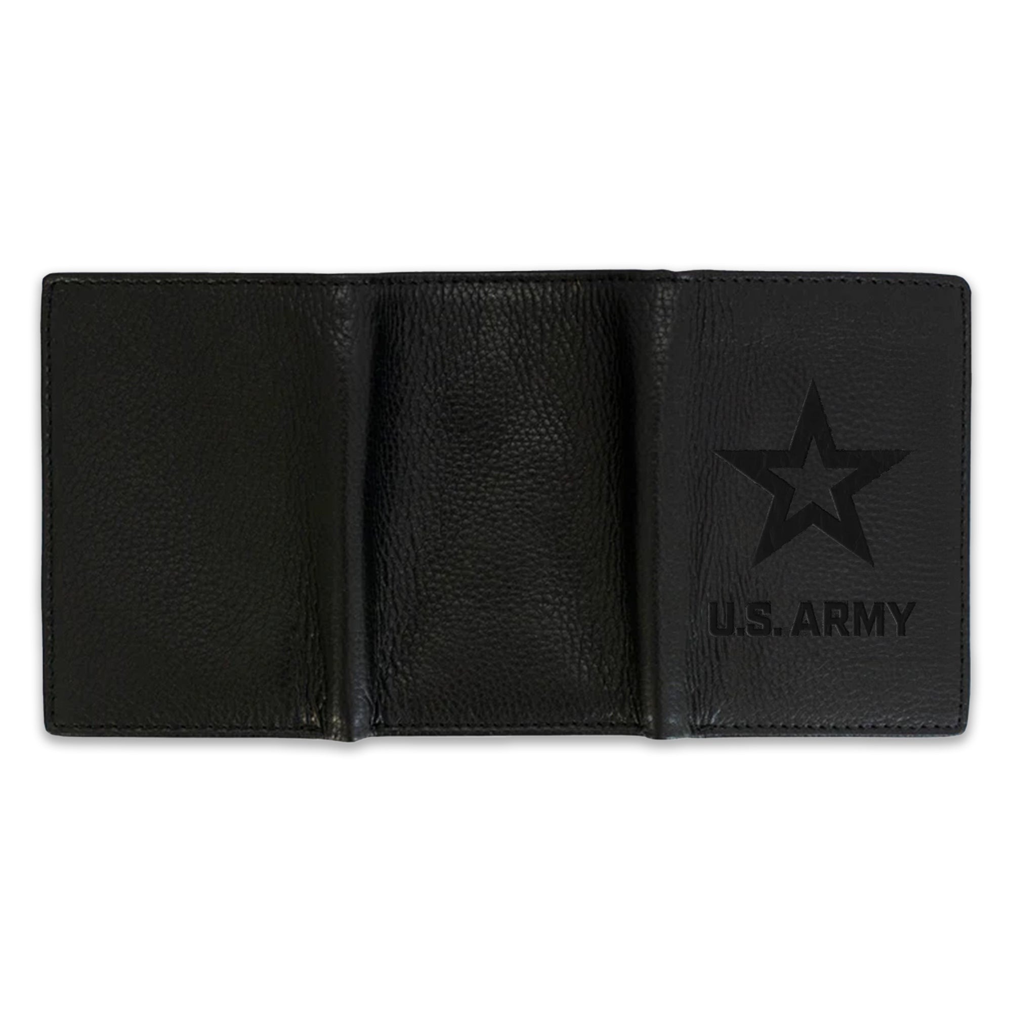 Army Embossed Trifold Wallet