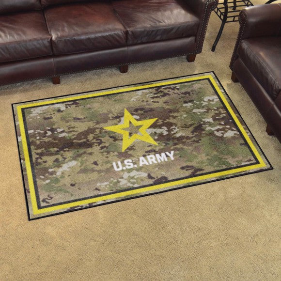 U.S. Army 4' x 6' Plush Rug