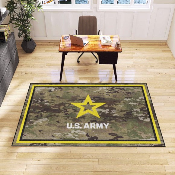 U.S. Army 5' X 8' Plush Rug