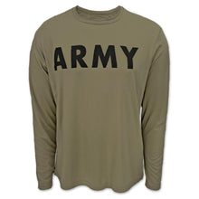 Load image into Gallery viewer, Army Logo Core Performance Long Sleeve T (Olive)