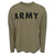 Army Logo Core Performance Long Sleeve T (Olive)