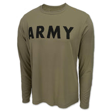 Load image into Gallery viewer, Army Logo Core Performance Long Sleeve T (Olive)