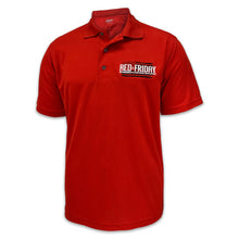 Load image into Gallery viewer, RED Friday Embroidered Performance Polo (Red)