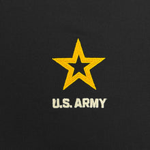 Load image into Gallery viewer, Army Era Color Placket Polo (Black/Gold)