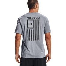 Load image into Gallery viewer, Under Armour New Freedom Flag T-Shirt (Grey/Black)