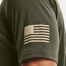 Load image into Gallery viewer, Under Armour Freedom Flag T-Shirt (OD Green/Sand)