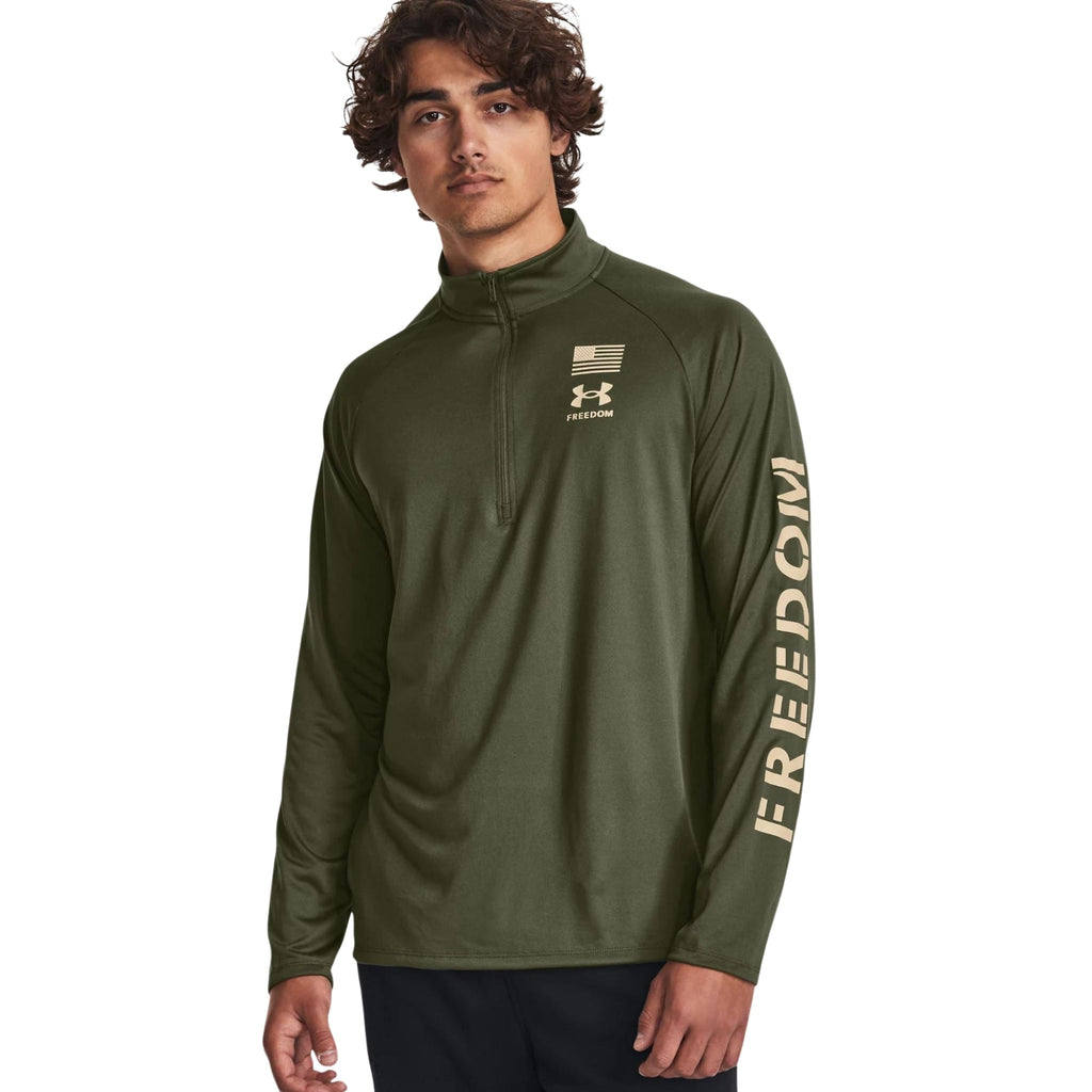 Under Armour Freedom Tech™ ½ Zip (OD Green)