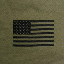 Load image into Gallery viewer, Army Under Armour Freedom By Land T-Shirt (OD Green)