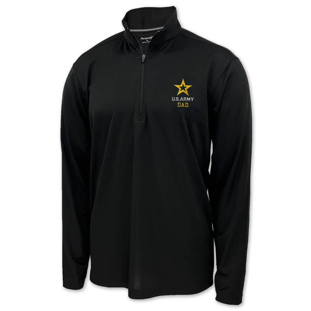 Army Dad 1/4 Zip (Black)