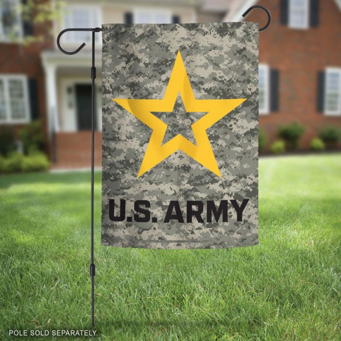 U.S Army Star Digi Camo Garden Flag (12"x18")