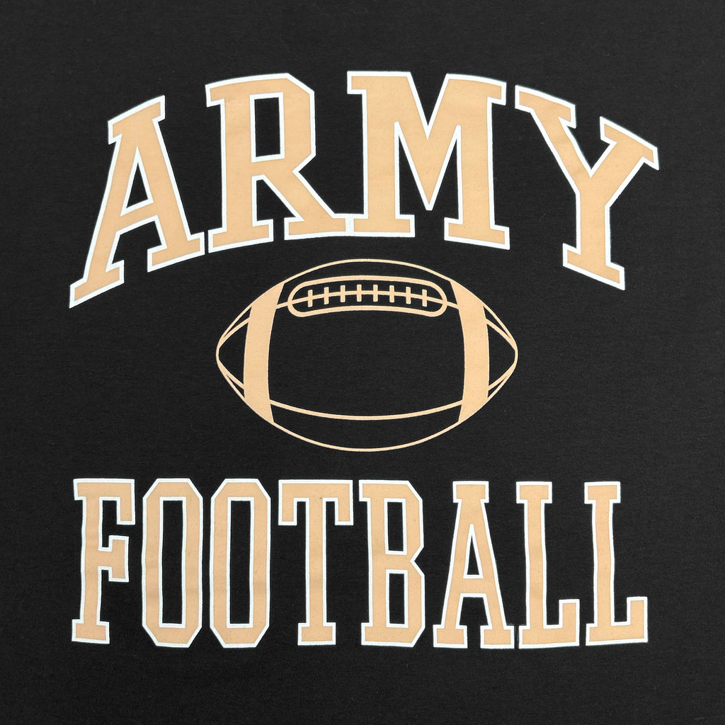 Army Football T-Shirt (Black)