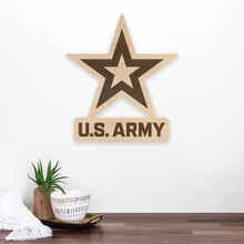 Load image into Gallery viewer, Army Star Wall Hanging*