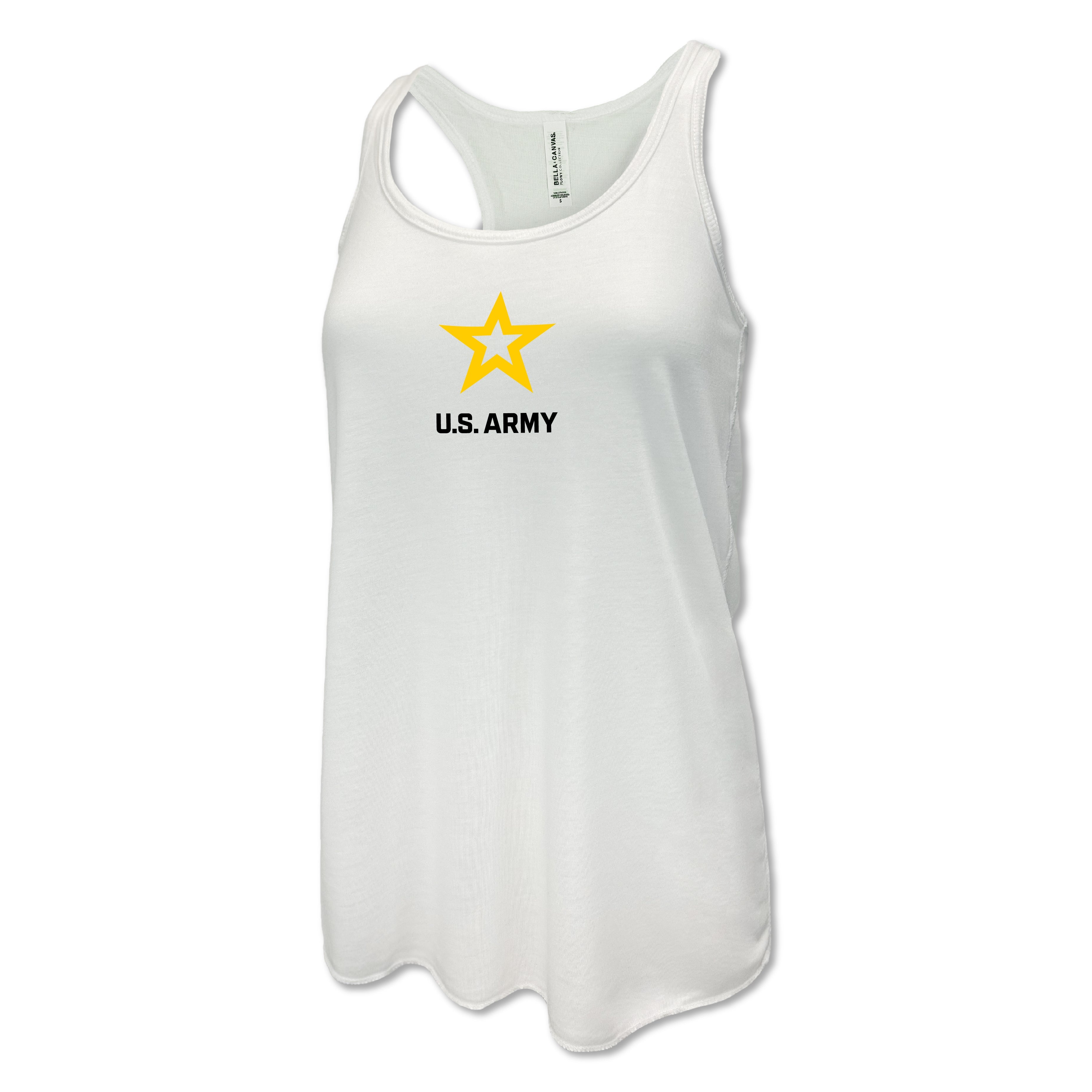 Army Ladies Star Racerback