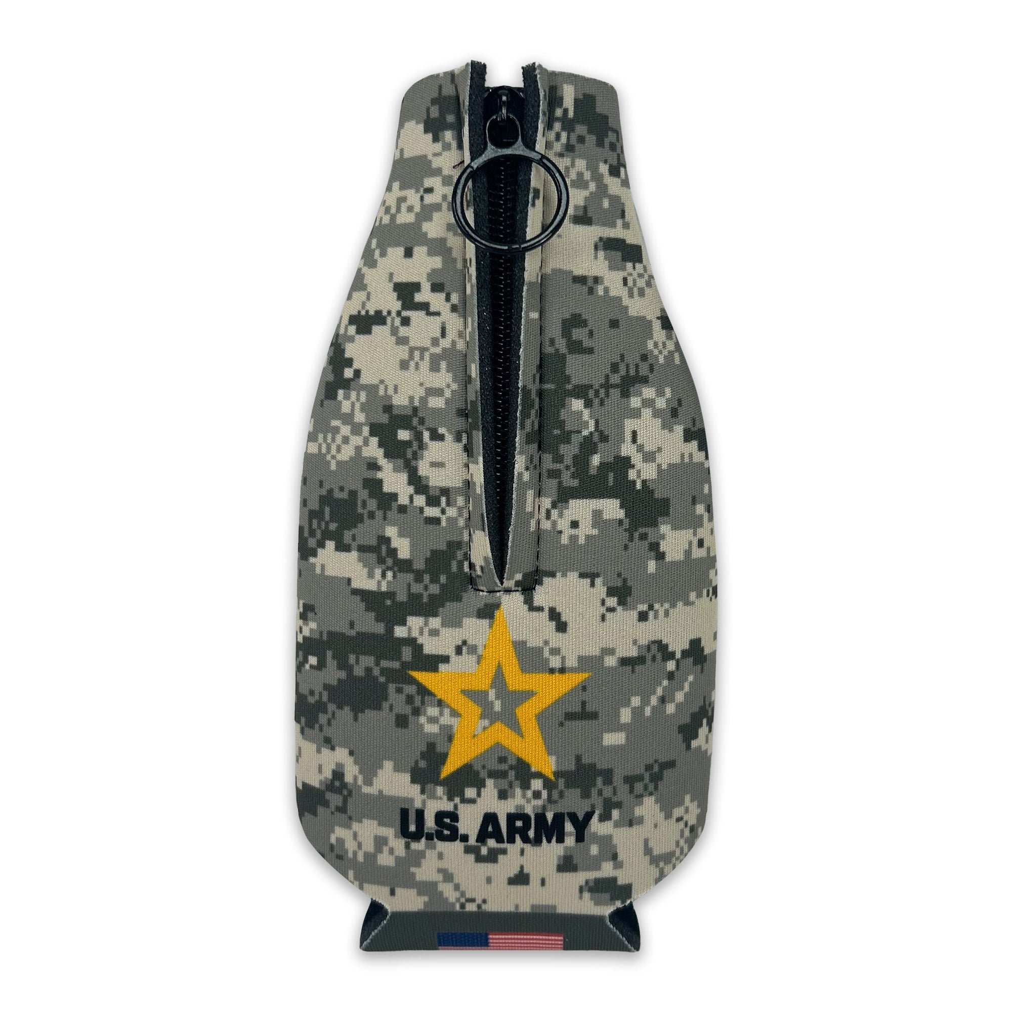 United States Army Star Bottle Cooler (Camo)