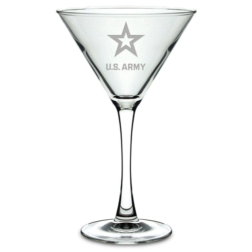 Army 10oz Martini Glass*