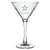 Army 10oz Martini Glass*