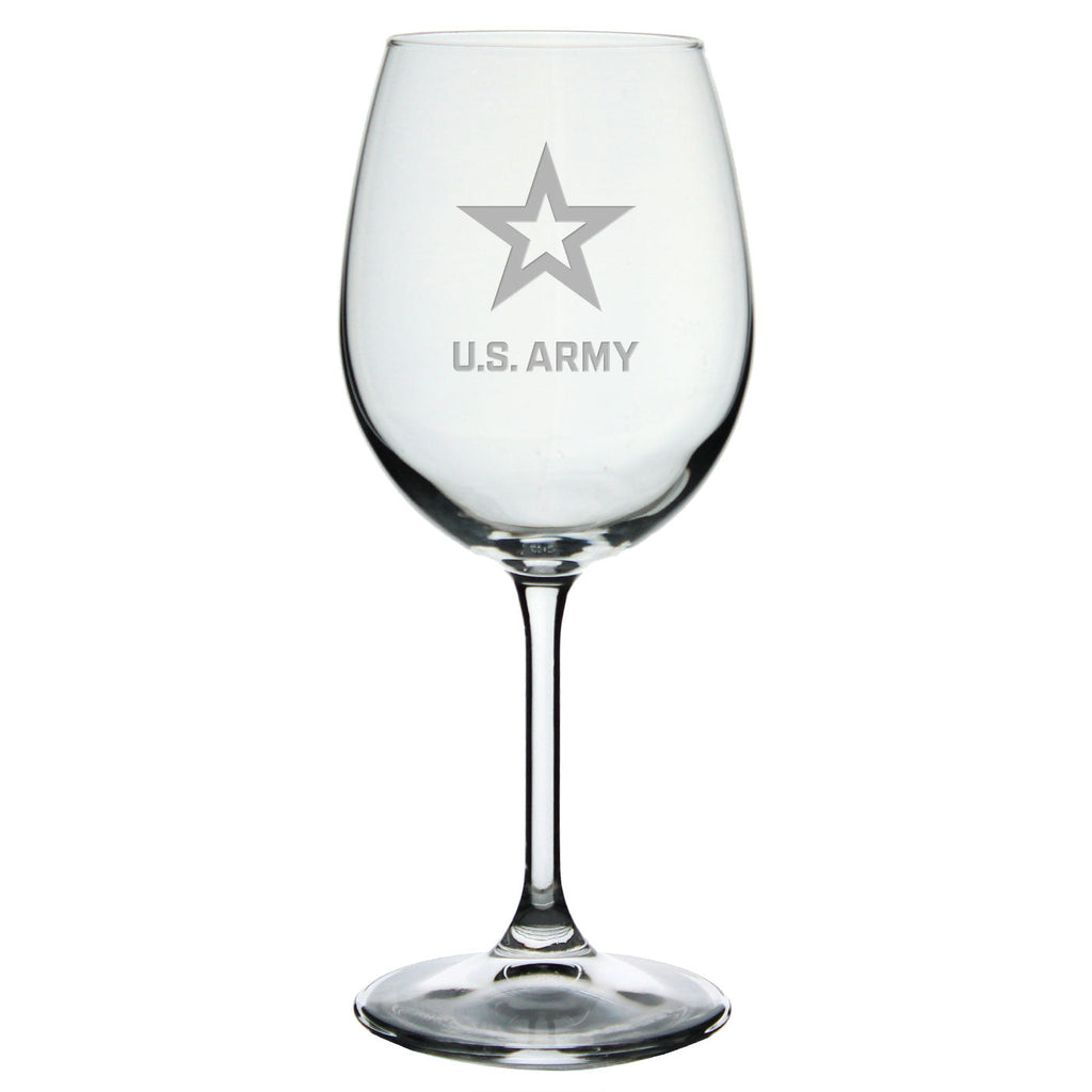 US Army 16oz Wine Glass