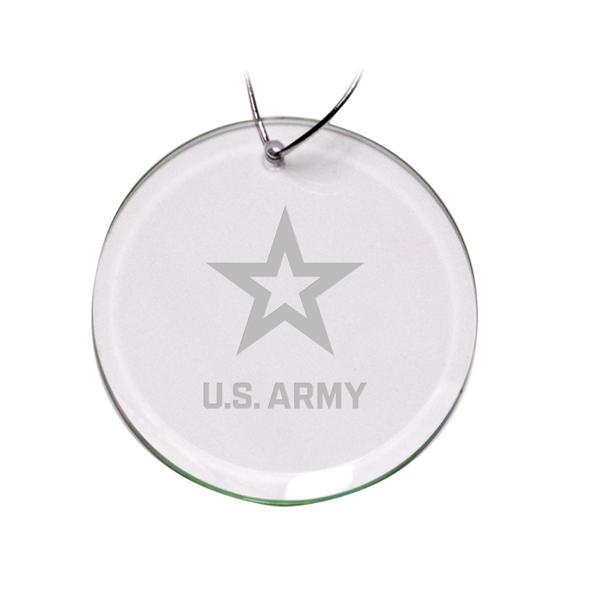 3" Army D Round Ornament*