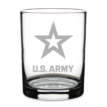 Load image into Gallery viewer, US Army Double Old Fashion Glass*