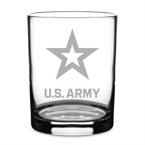 US Army Double Old Fashion Glass*