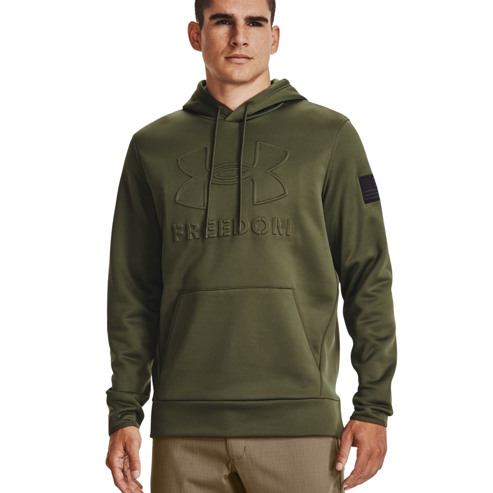 Under Armour Freedom Emboss Hood (OD Green)