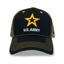 Load image into Gallery viewer, Army Star Camo Back Hat