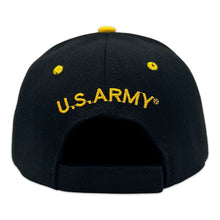 Load image into Gallery viewer, Army Star U.S. Army Brim Hat (Black)