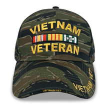 Load image into Gallery viewer, Deluxe Vietnam Tiger Stripe Hat