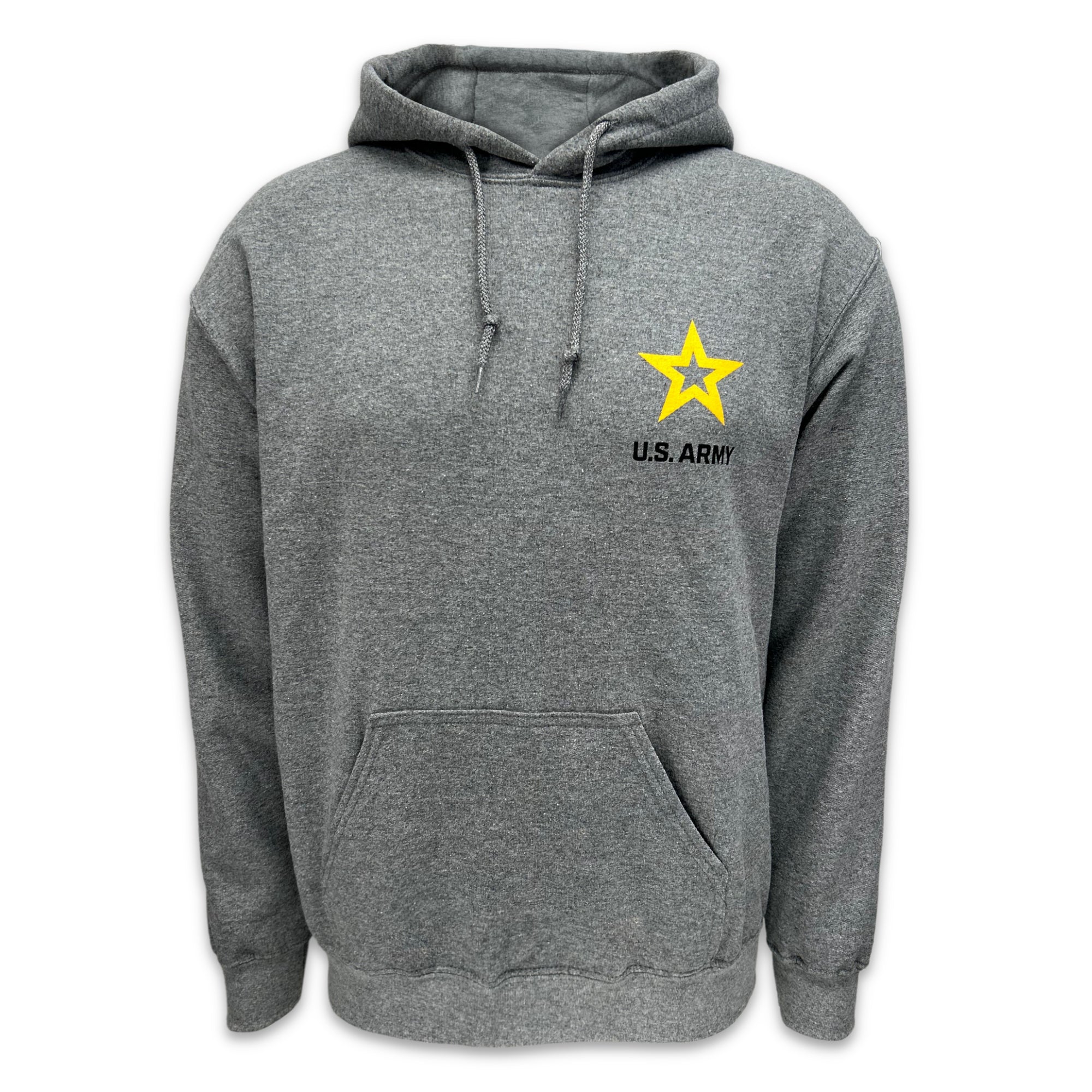 Army Be All You Can Be 2-Sided Hood (Grey)