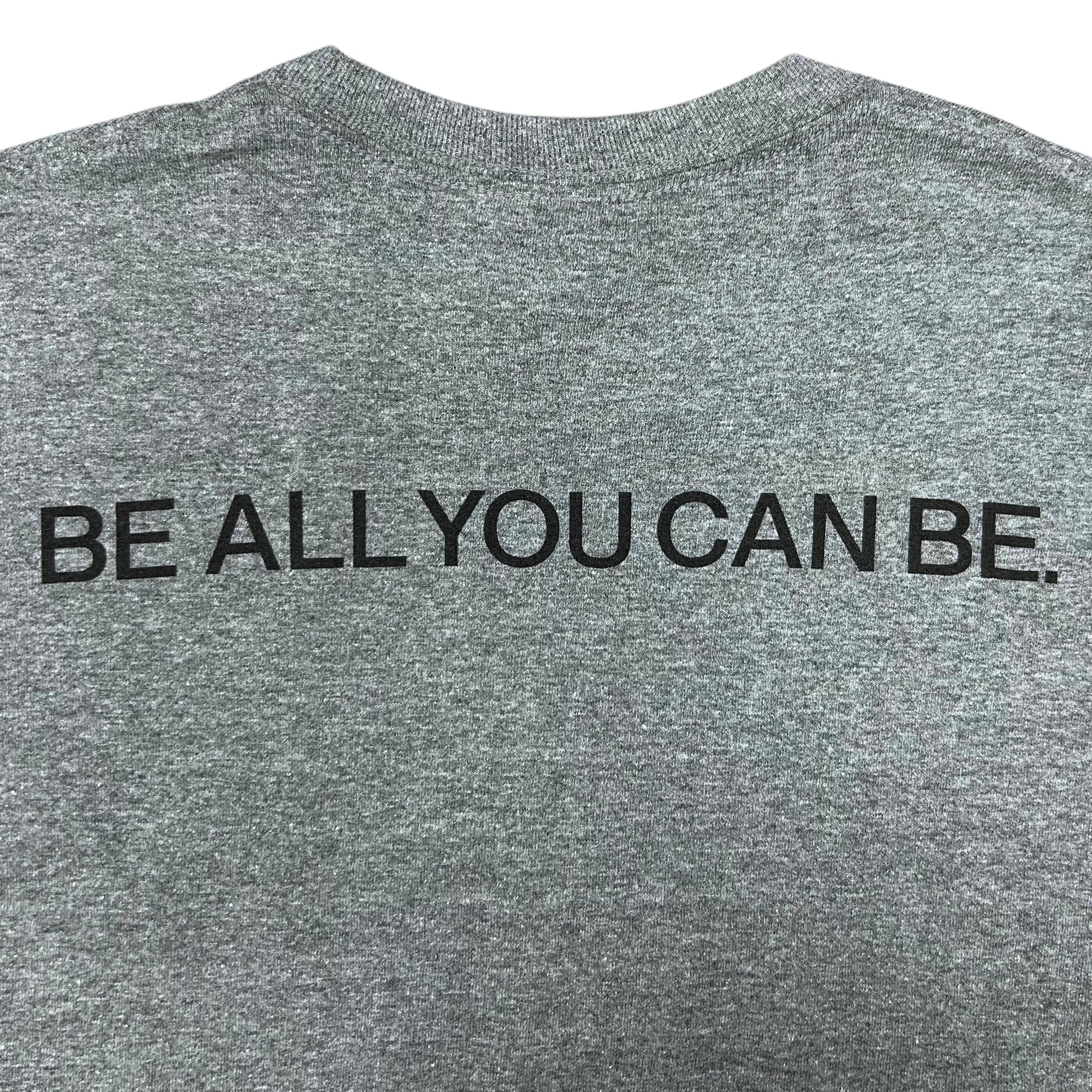 Army Be All You Can Be 2-Sided Long Sleeve T-Shirt (Grey)