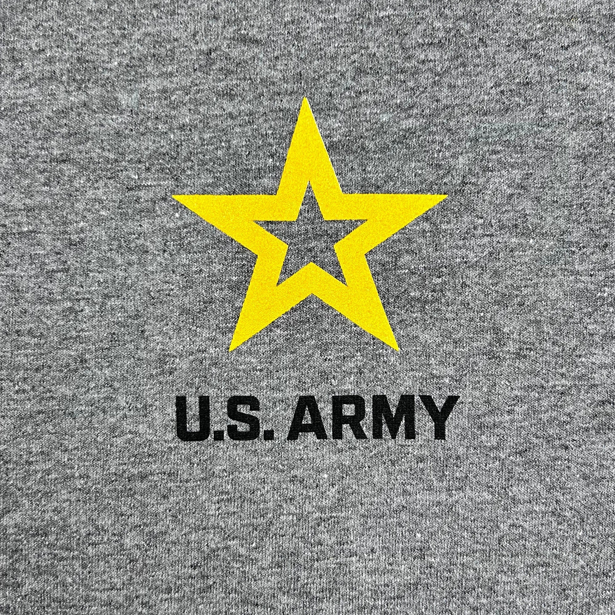 Army Be All You Can Be 2-Sided Long Sleeve T-Shirt (Grey)