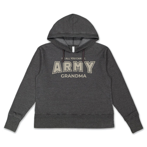 Army Grandma Ladies Hood (Washed Black)