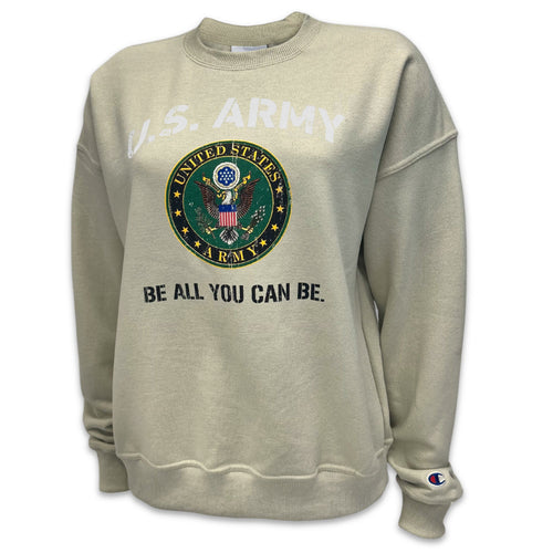 Army Ladies Champion Vintage Graphic Crewneck (Sand)