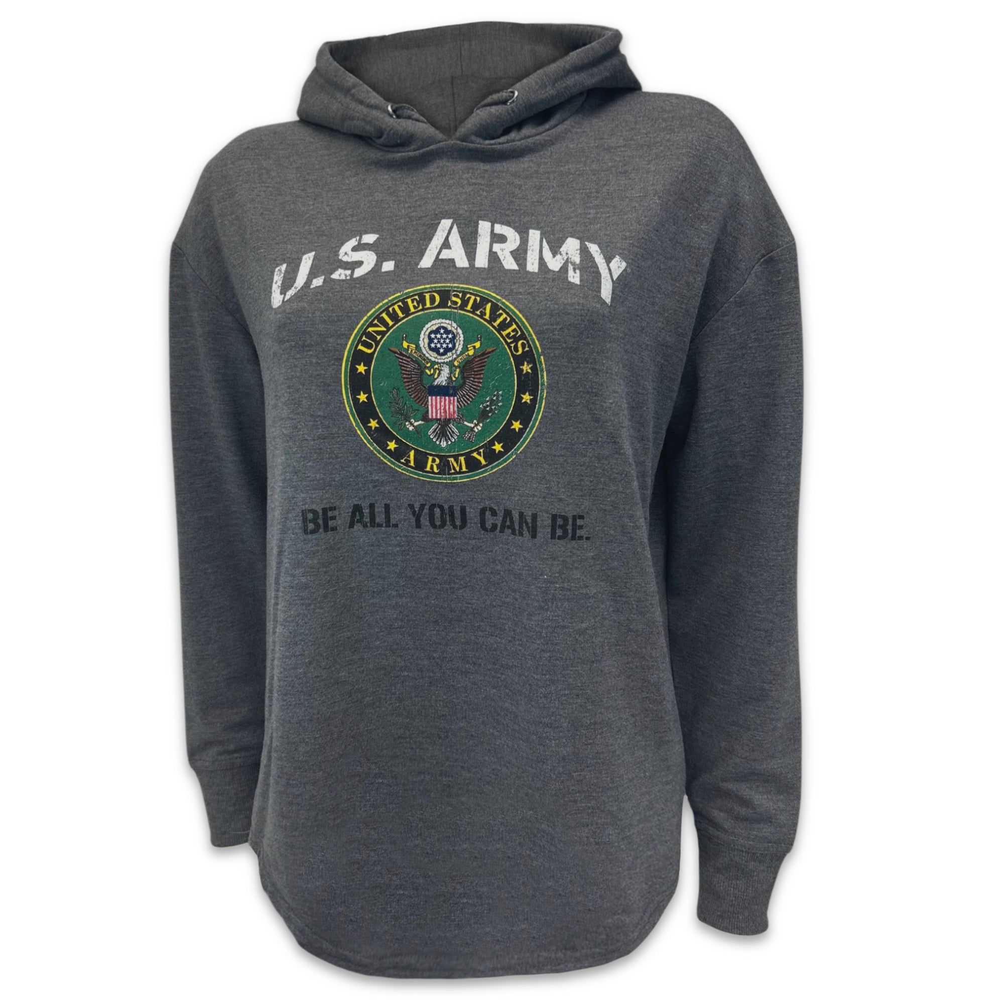 Army Ladies Vintage Hood (Black Heather)