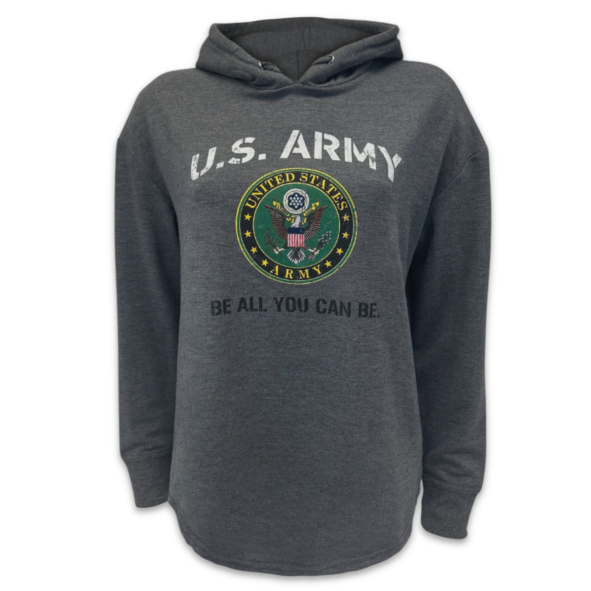 Army Ladies Vintage Hood (Black Heather)