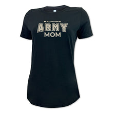 Load image into Gallery viewer, Army Mom Ladies T-Shirt (Black)