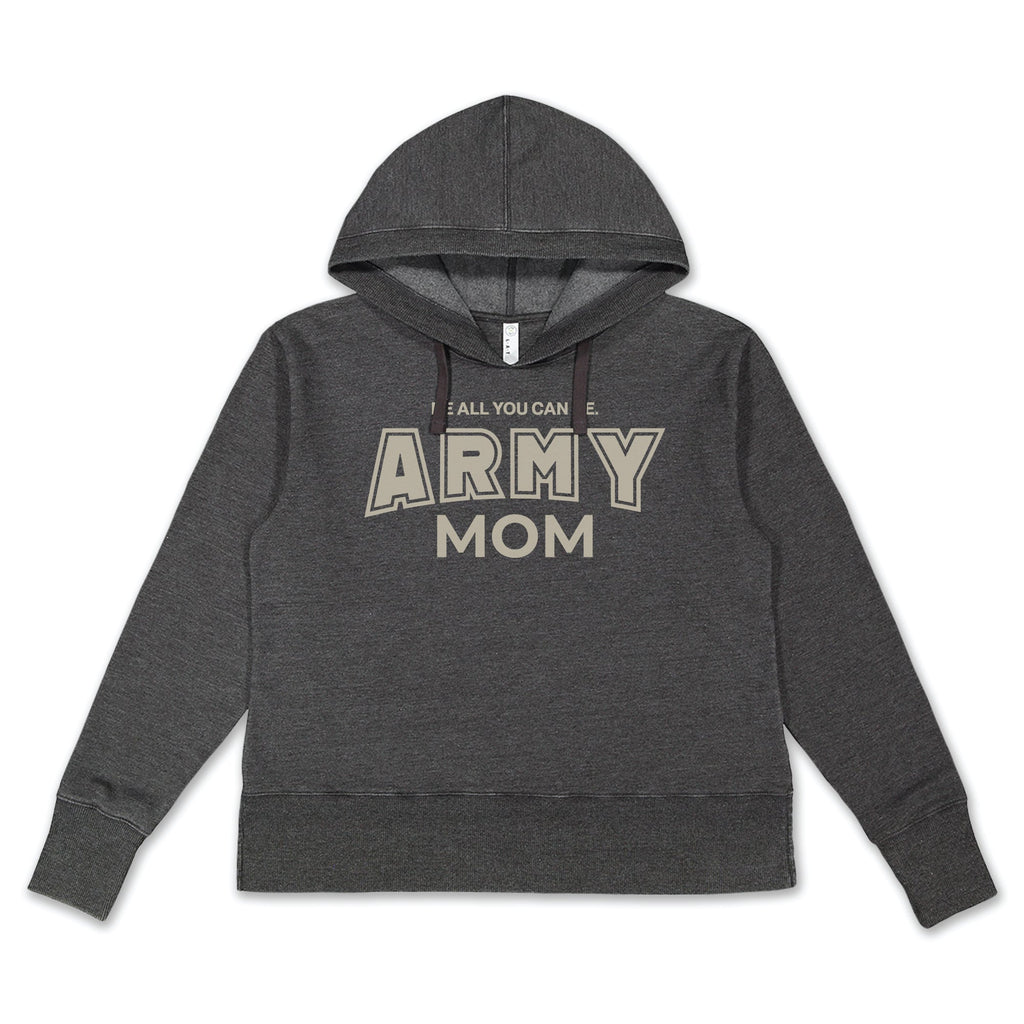 Army Mom Ladies Hood (Washed Black)