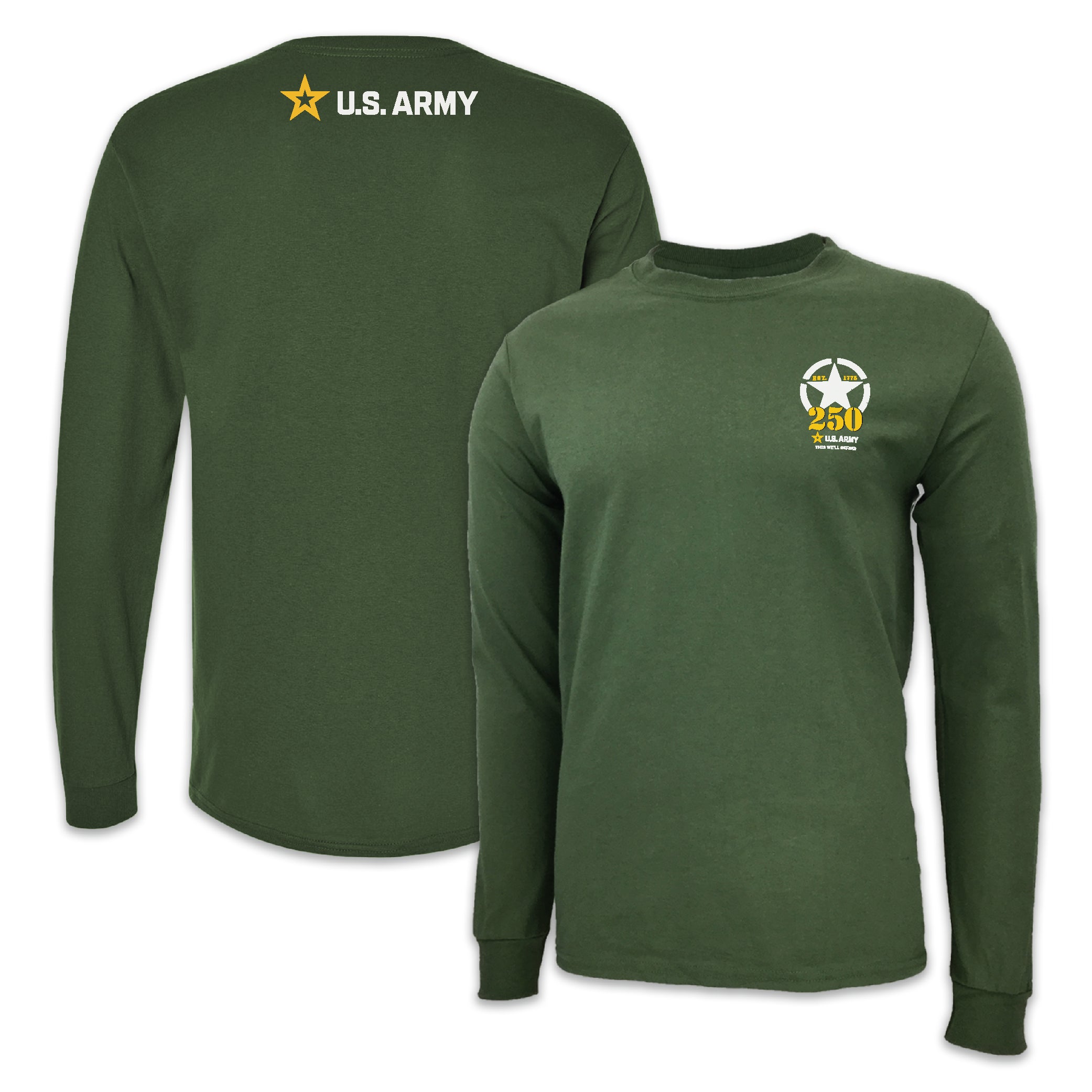 Army 250th Anniversary Long Sleeve T-Shirt