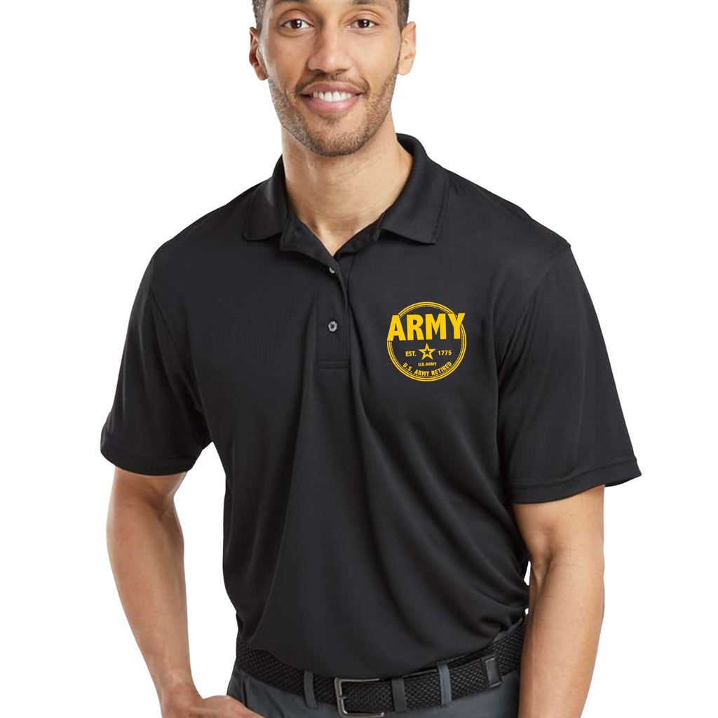 Army Retired Performance Polo