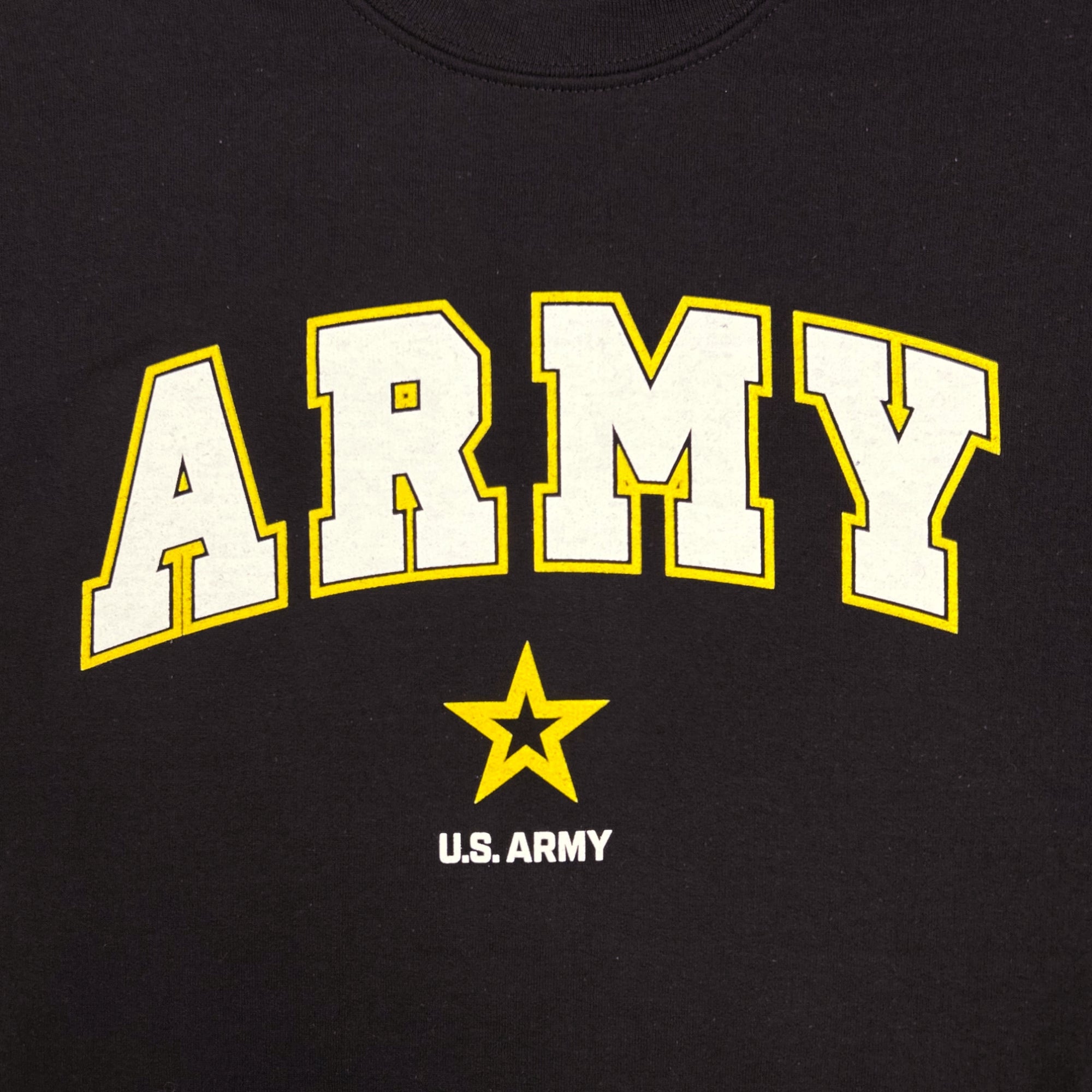 Army Arch Star Crewneck (Black)