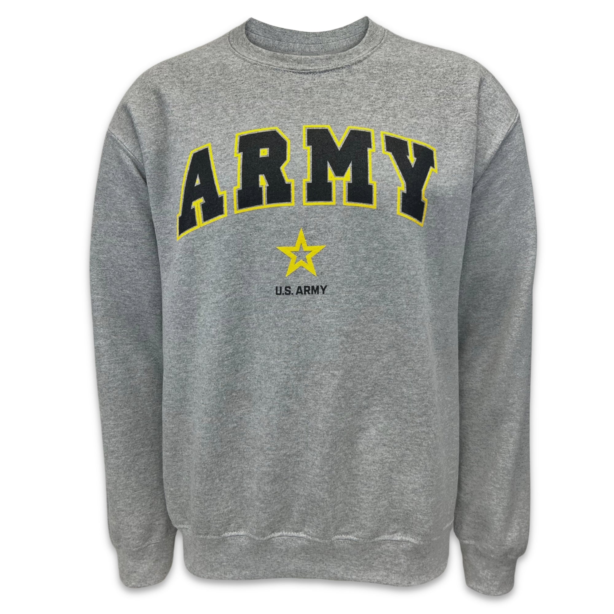 Army Arch Star Crewneck (Grey)