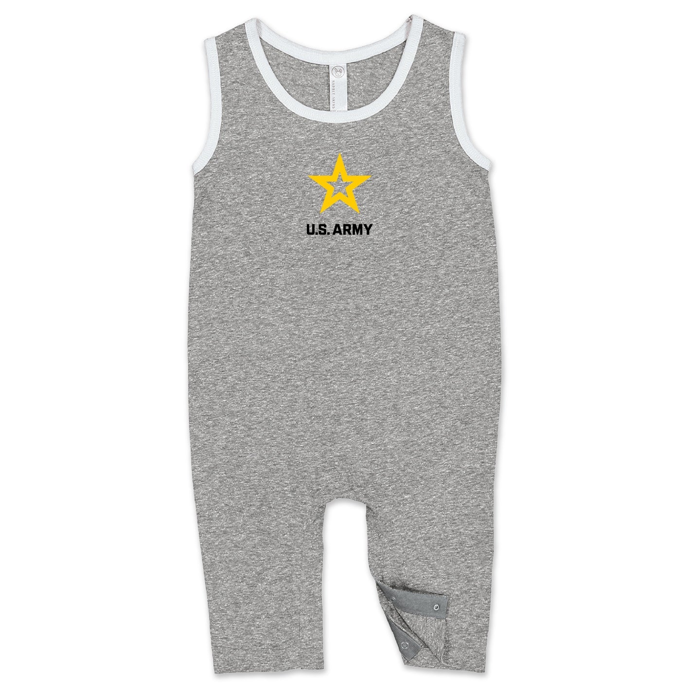 Army Star Infant Tank Romper