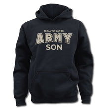 Load image into Gallery viewer, Army Son Youth Hood (Black)