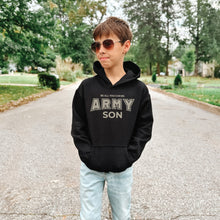 Load image into Gallery viewer, Army Son Youth Hood (Black)