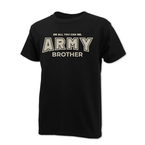 Army Youth Brother T-Shirt (Black)