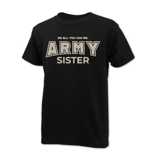 Army Youth Sister T-Shirt (Black)