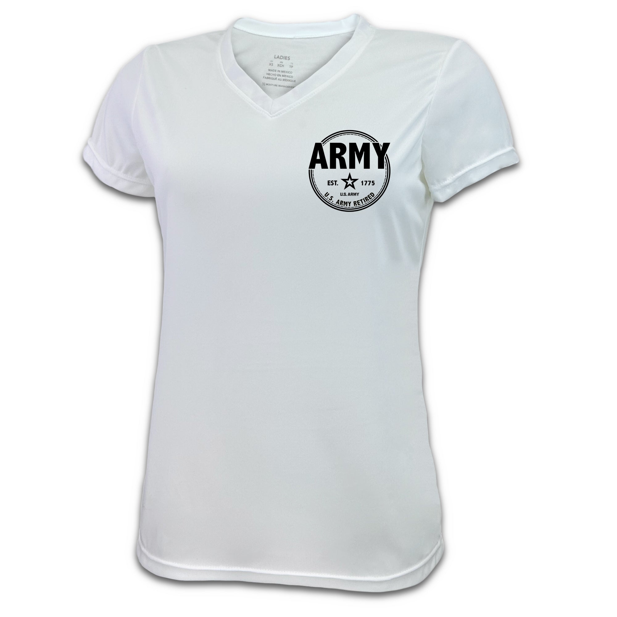 Army Ladies Retired Performance T-Shirt