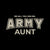 Army Aunt Ladies T-Shirt (Black)