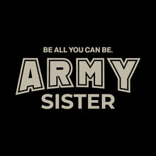 Load image into Gallery viewer, Army Sister Youth Hood (Black)